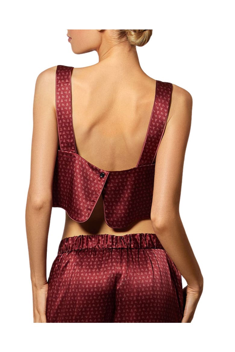 Silk Lounge Moi Et Toi Bandeau, Alternate, color, BRICK DUST / ROSE FAUVEE