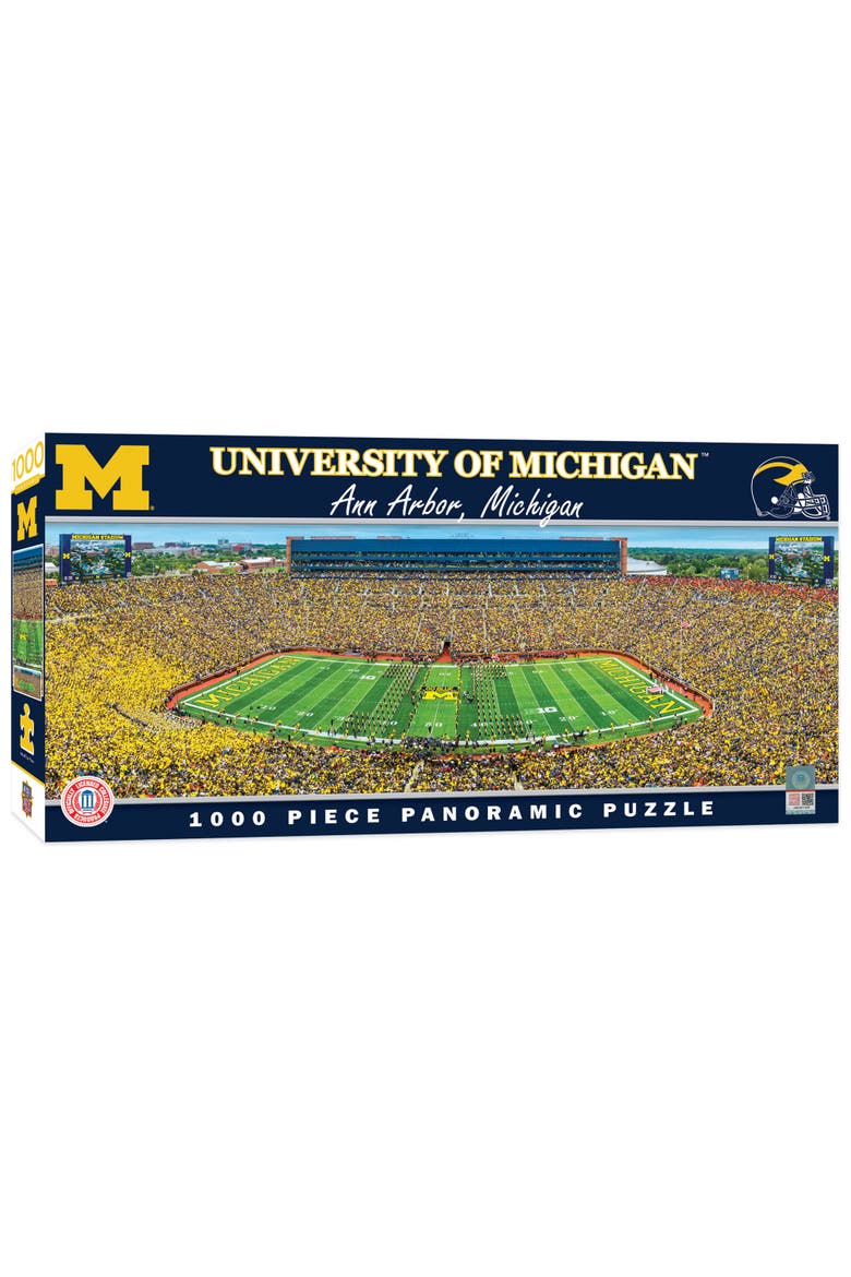 Michigan Wolverines 1000pc Pano Puzzle, Main, color, Multicolor