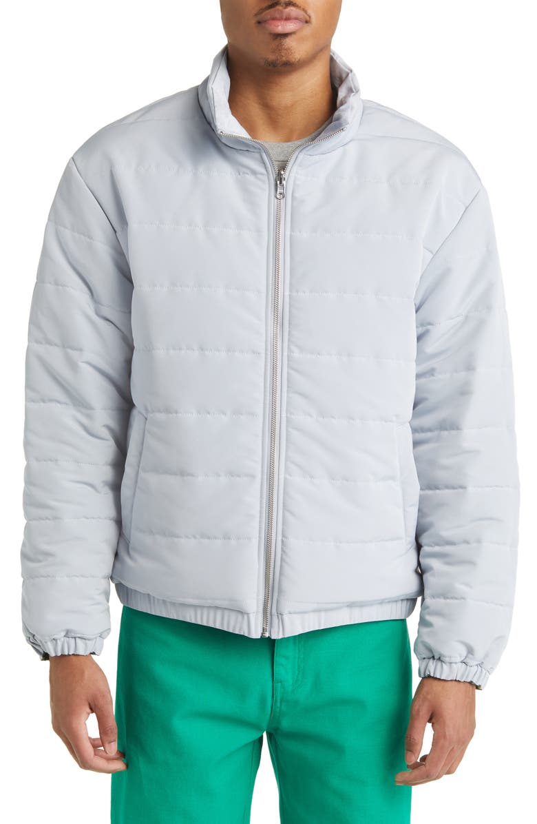 KROST Forest Print Water Resistant Reversible Puffer Jacket, Alternate, color,