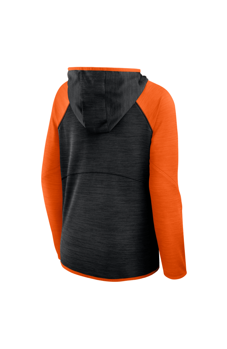 FANATICS Women's Fanatics Black/Orange Cincinnati Bengals Redzone End Around Pass Raglan Full-Zip Hoodie, Alternate, color, Black