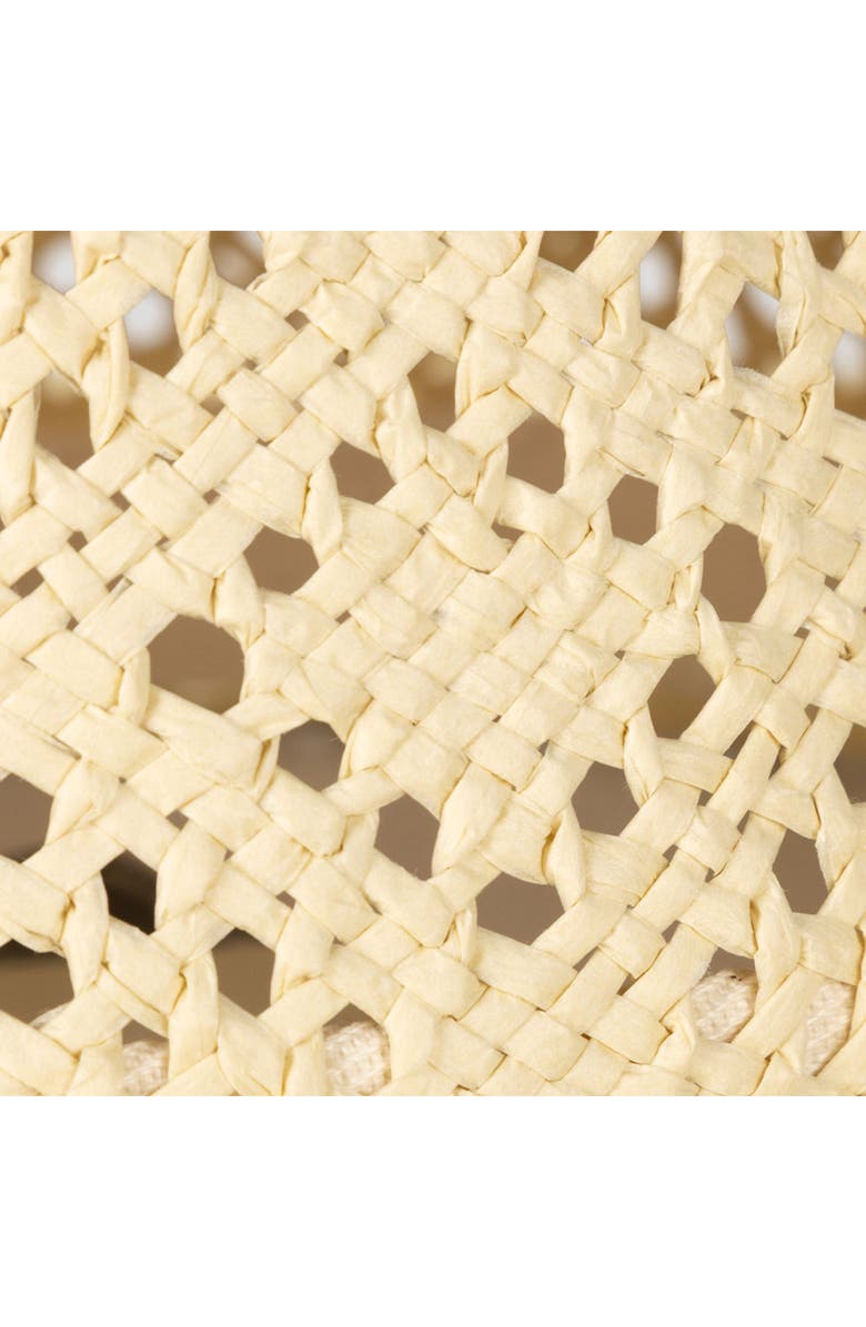Lauren Ralph Lauren Open Weave Straw Sun Hat, Alternate, color, Light Tan