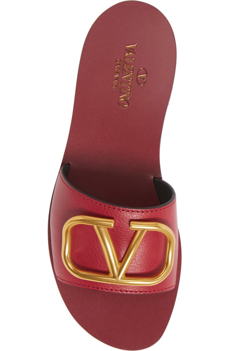 Valentino Garavani VLOGO Slide Sandal, Alternate, color,