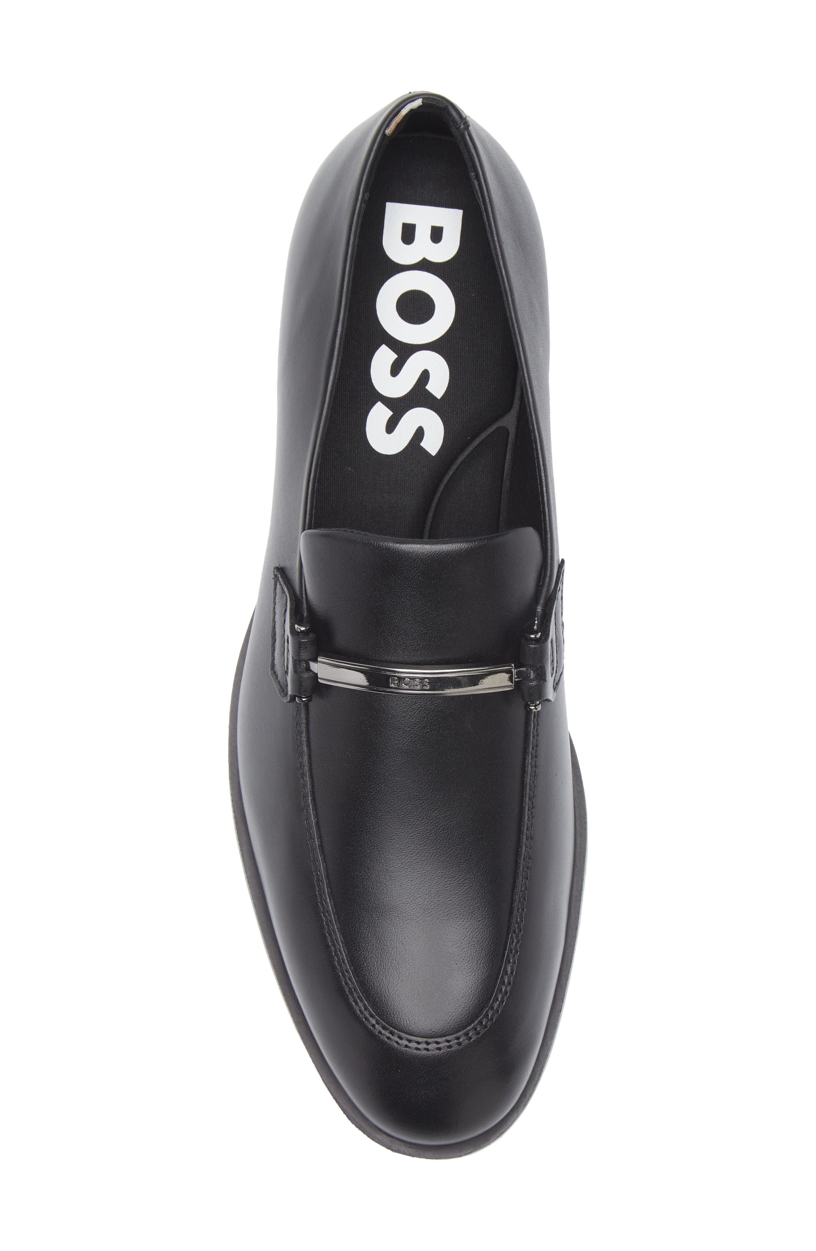 BOSS Colby Loafer, Alternate, color, Black/ Black