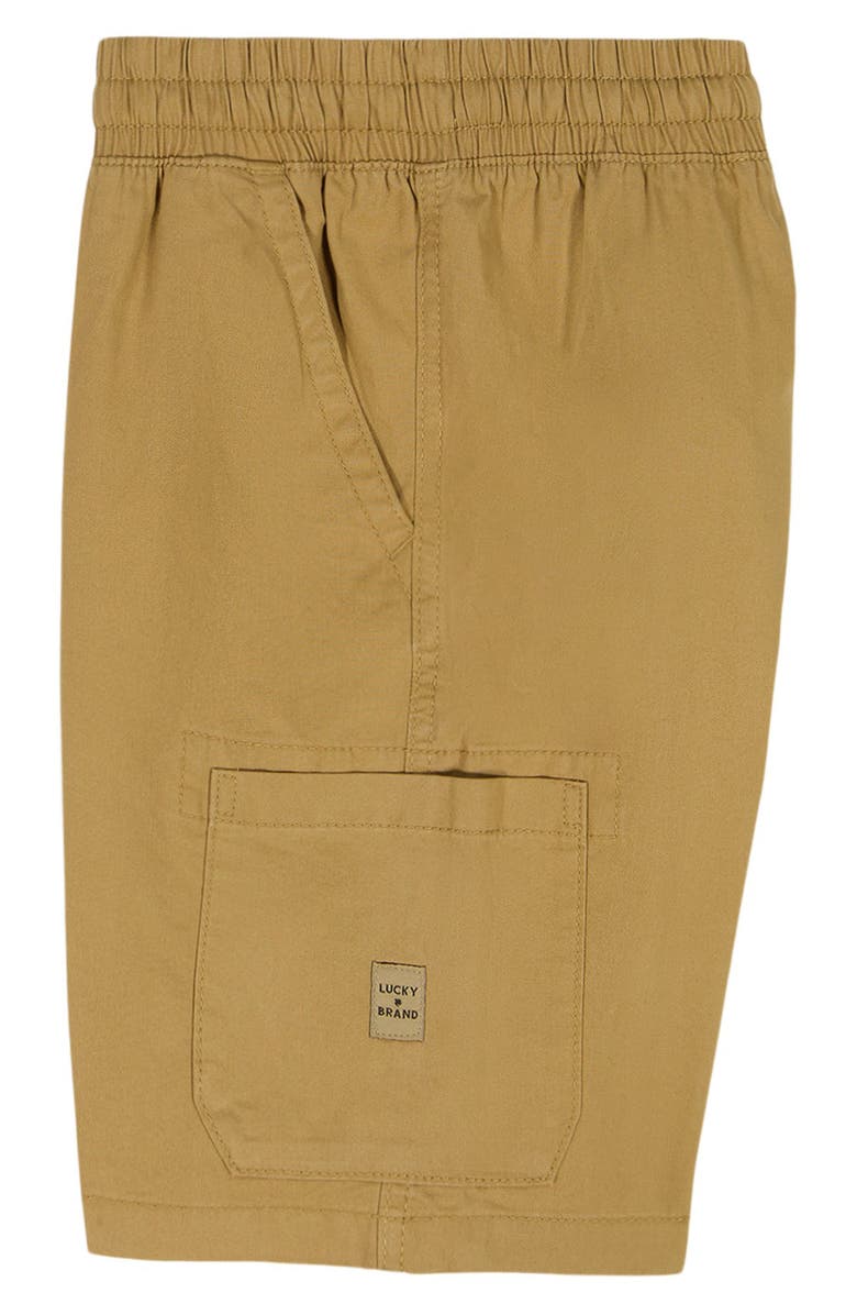 Lucky Brand Kids' Pull-On Cargo Shorts, Alternate, color, Kelp