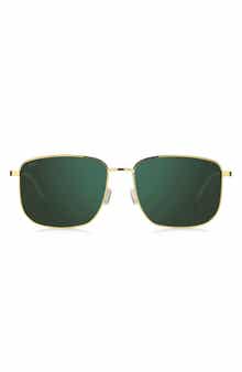 BOSS 1619/F/S 58mm Rectangle Sunglasses
