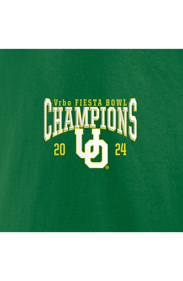 FANATICS Men's Fanatics Branded Green Oregon Ducks 2024 Fiesta Bowl Champions Score T-Shirt, Alternate, color, 