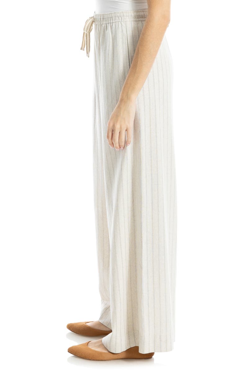 MAX STUDIO Stripe Drawstring Pants, Alternate, color, 