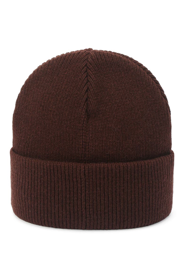 Rib Embossed Beanie, Alternate, color, MAPLE