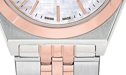 Ferragamo Vega Bracelet Watch, 28mm In Two Tone