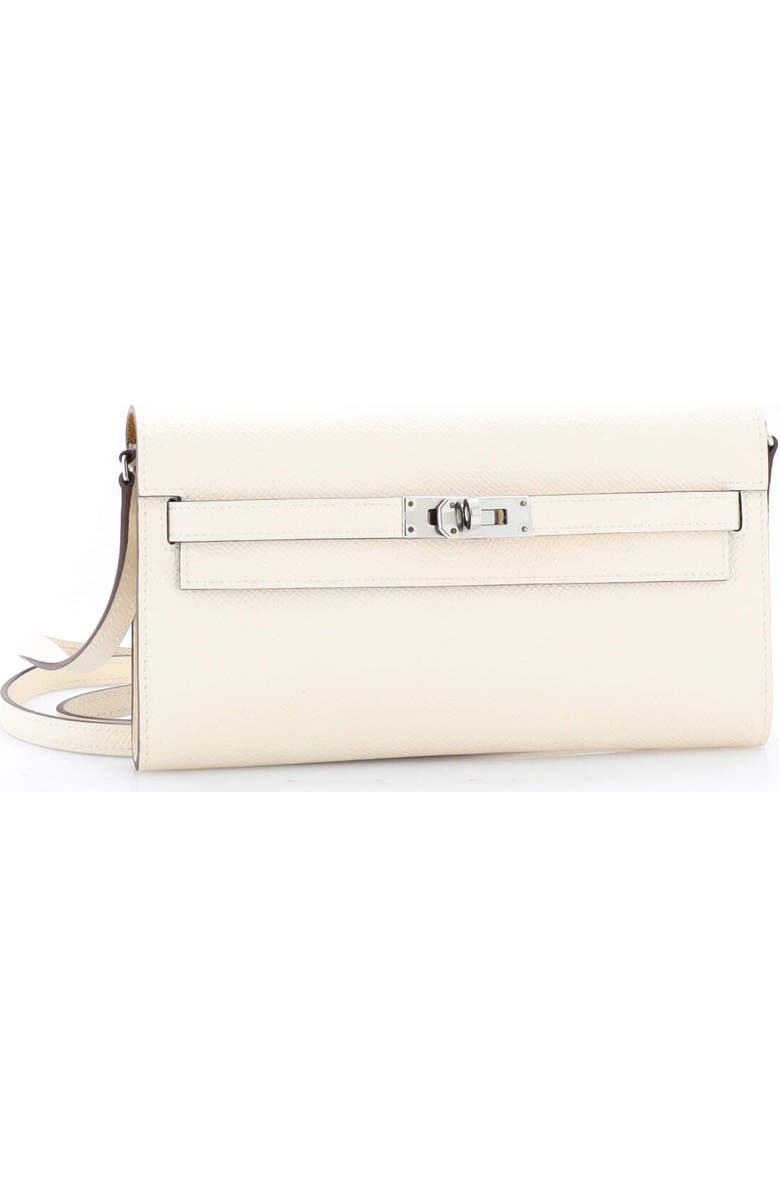 Pre-Owned Hermes Kelly To Go Wallet Verso Epsom, Alternate, color, Verso - Nata/Sesame