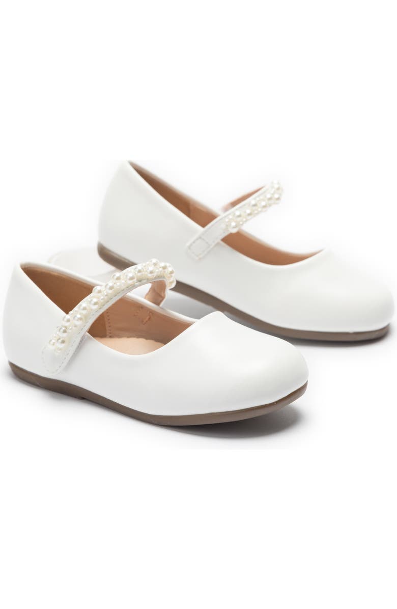 Tulleen Ophelia Pearl Shoes, Main, color, White