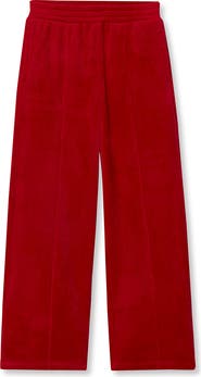 Lands' End Girls Plush Rib Wide Leg Pants