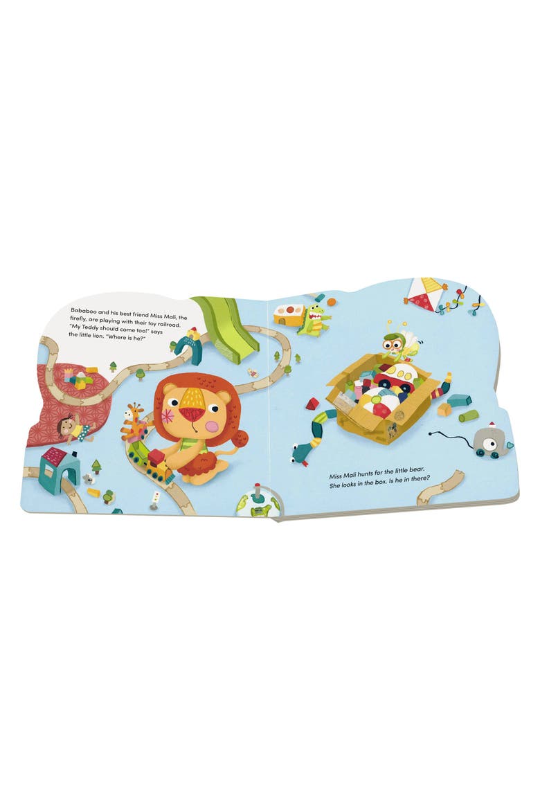 Bababoo Lion Character Book & Plush Set, Alternate, color, Muli / Orange