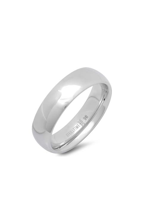 Stainless Steel Band Ring