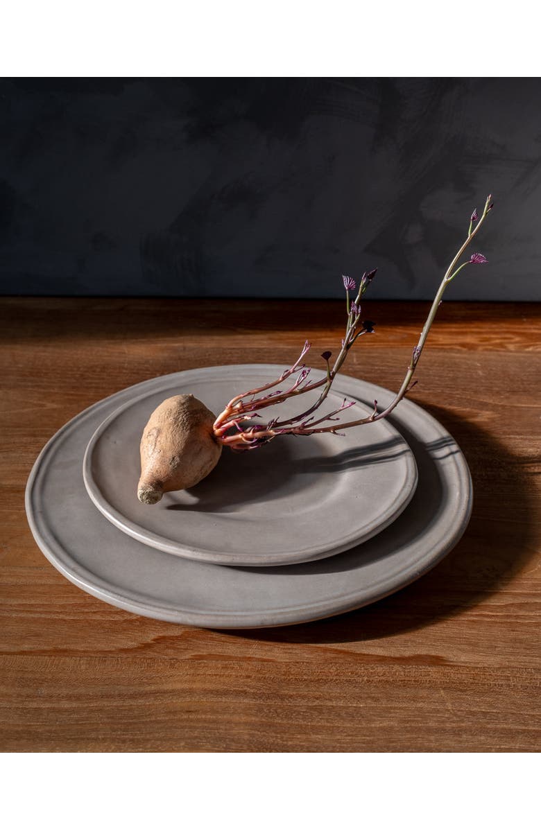 Une Vie Nomade Earth Oval Dinner Plate - Set of 4, Alternate, color, Brown