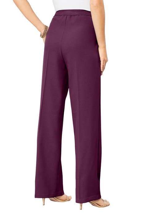 Plus Size Wide Leg Bend Over® Pant (Plus)