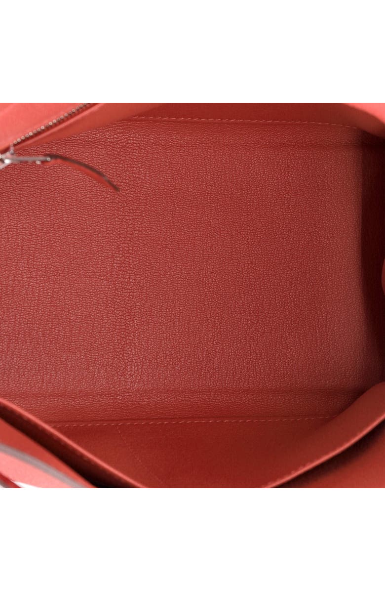 Pre-Owned Hermes Kelly Handbag Red Clemence with Palladium Hardware 28, Alternate, color, Rouge Piment