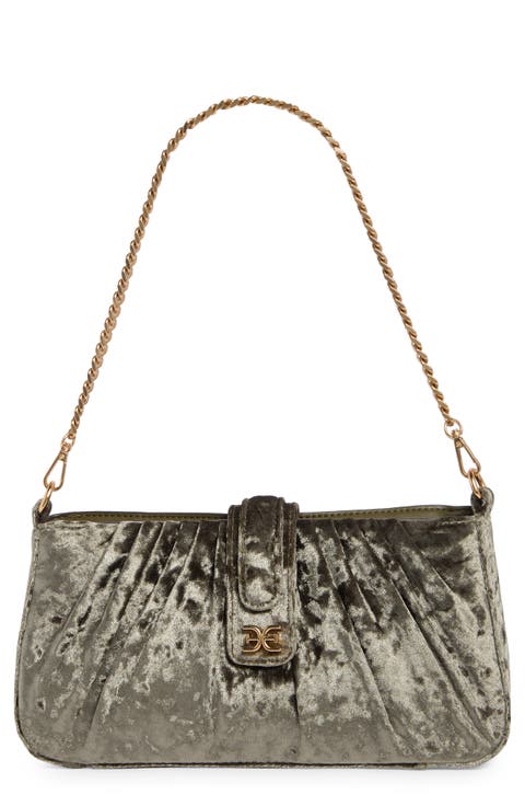 Ellie Pleated Clutch