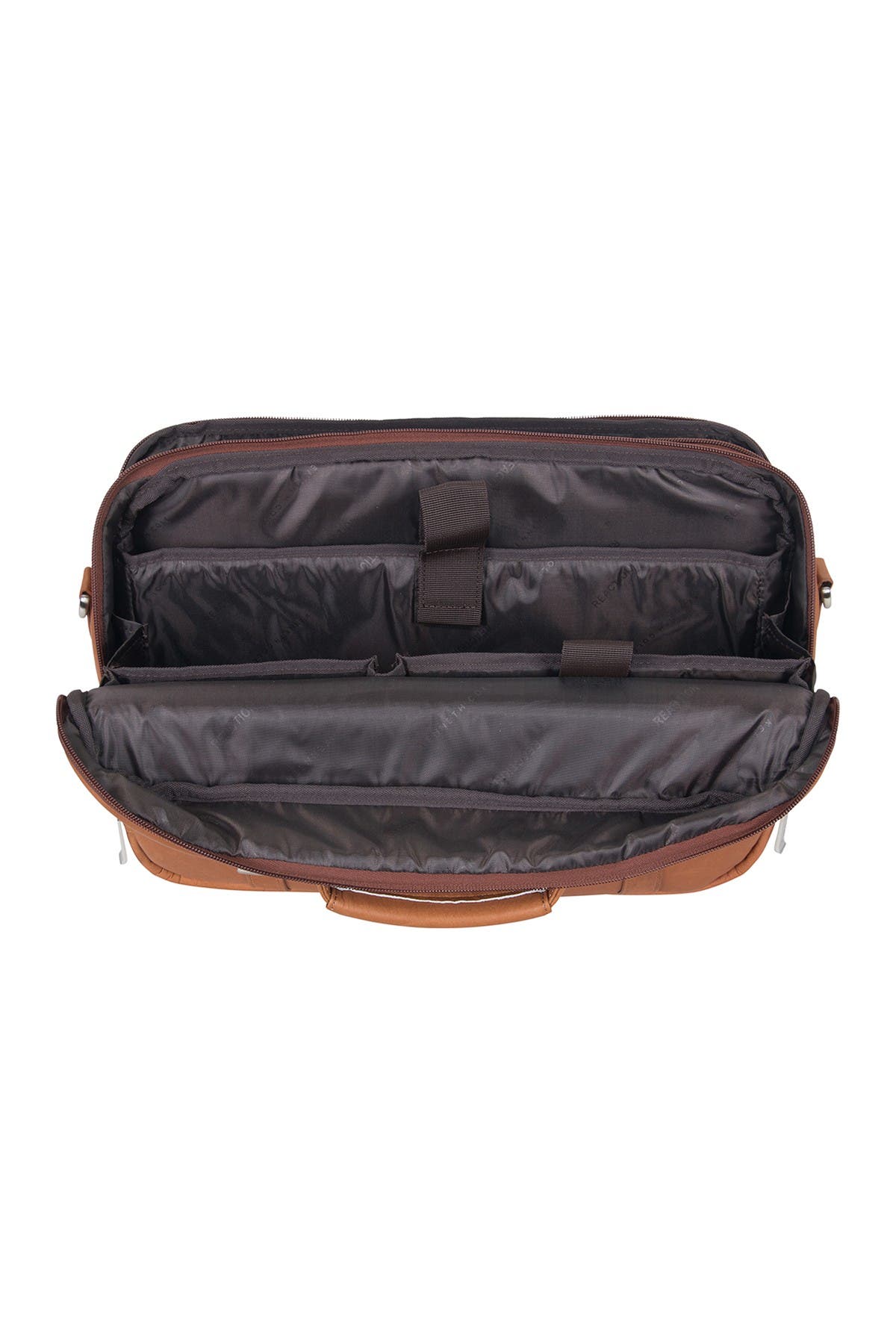 Kenneth Cole Reaction Colombian Leather 16” Laptop Computer Portfolio Messenger Briefcase, Alternate, color, 