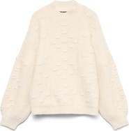 VERO MODA Kaia Oversize Mock Neck Sweater