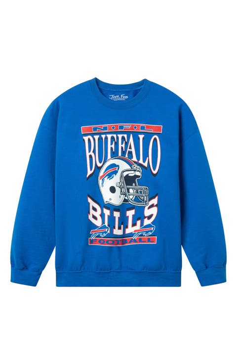 Buffalo Bills Helmet Crewneck Sweatshirt