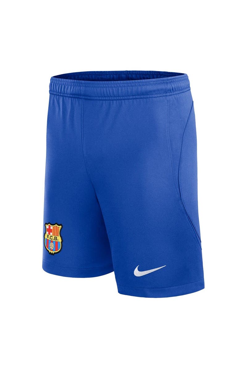 Nike Youth Nike Royal Barcelona 2023/24 Away Stadium Performance Shorts, Alternate, color, Royal
