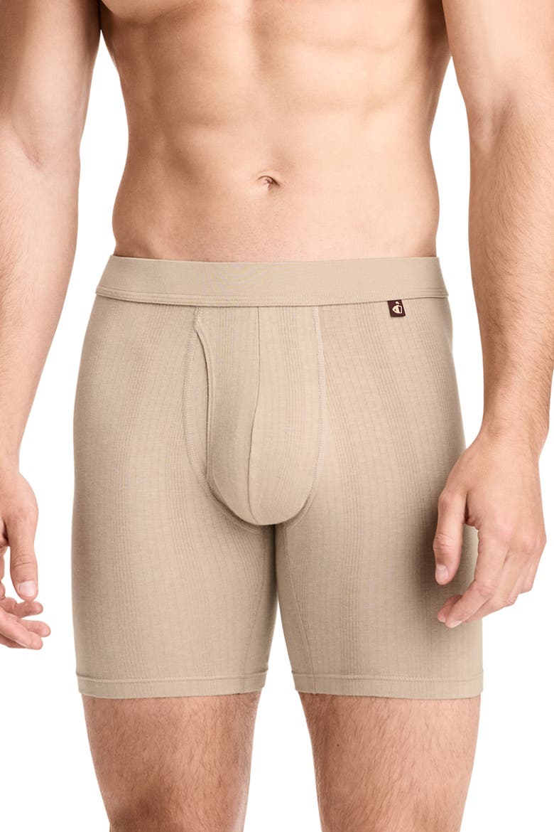 Men's Hypersoft 360 6" Boxer Brief - 3 Pack, Alternate, color, Forest Currant
