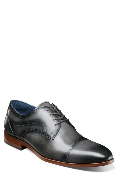 Gray formal shoes on sale