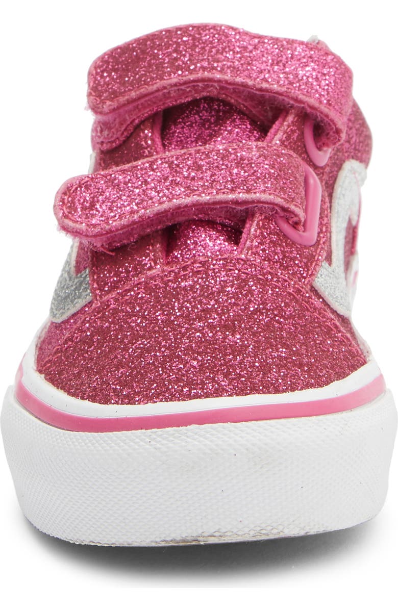 Vans Kids' Old Skool V Sneaker, Alternate, color, Raspberry Rose