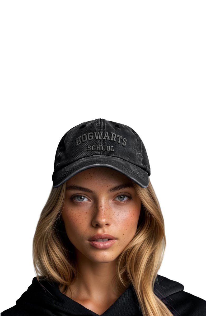 Blvck Harry Potter x Blvck 'Hogwarts' Cap, Alternate, color, Black