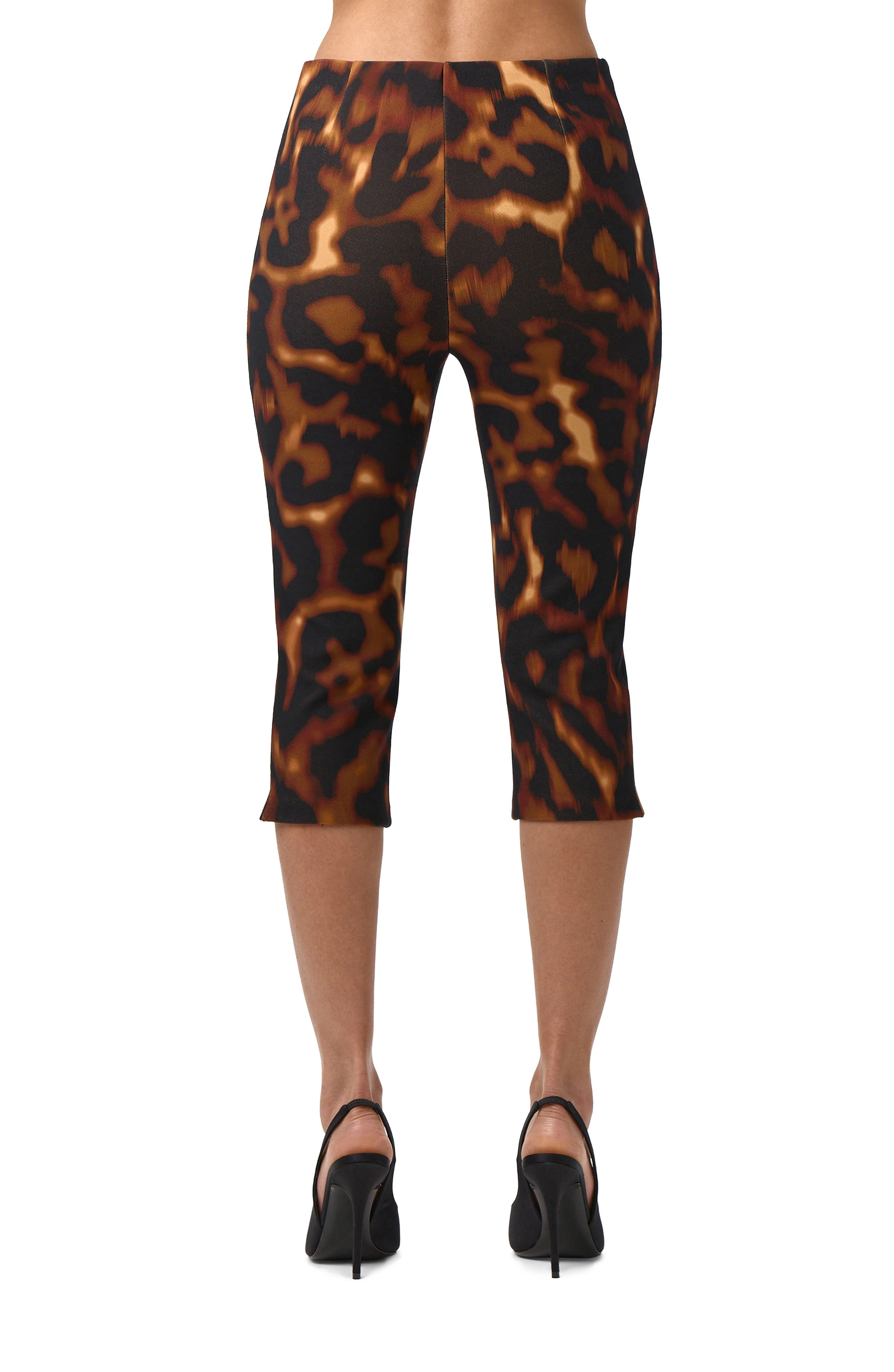 Print Ponte Crop Leggings - image 2