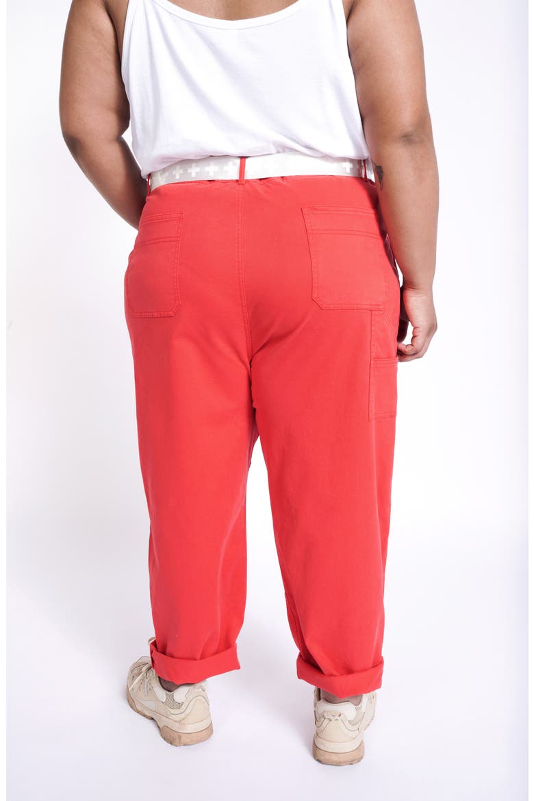 Utility Pants (Nordstrom Exclusive), Alternate, color, RED BLOOM