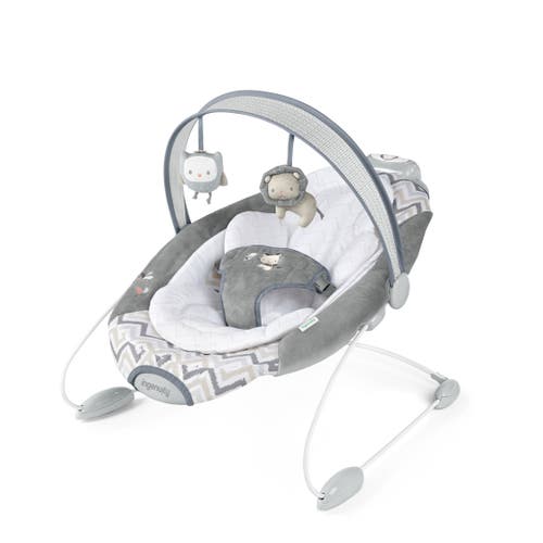 Ingenuity Kids'  Smartbounce Automatic Bouncer In Gray