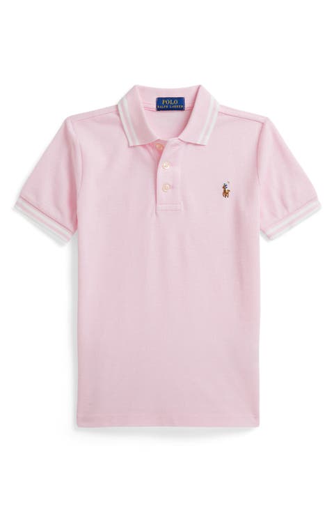 Kids' Tipped Cotton Piqué Polo (Toddler & Little Kid)