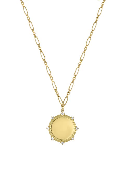 BL Icon Medallion Pendant Necklace