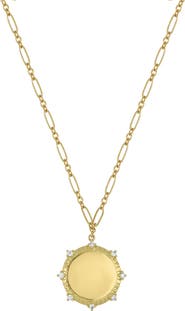 Bony Levy BL Icon Medallion Pendant Necklace