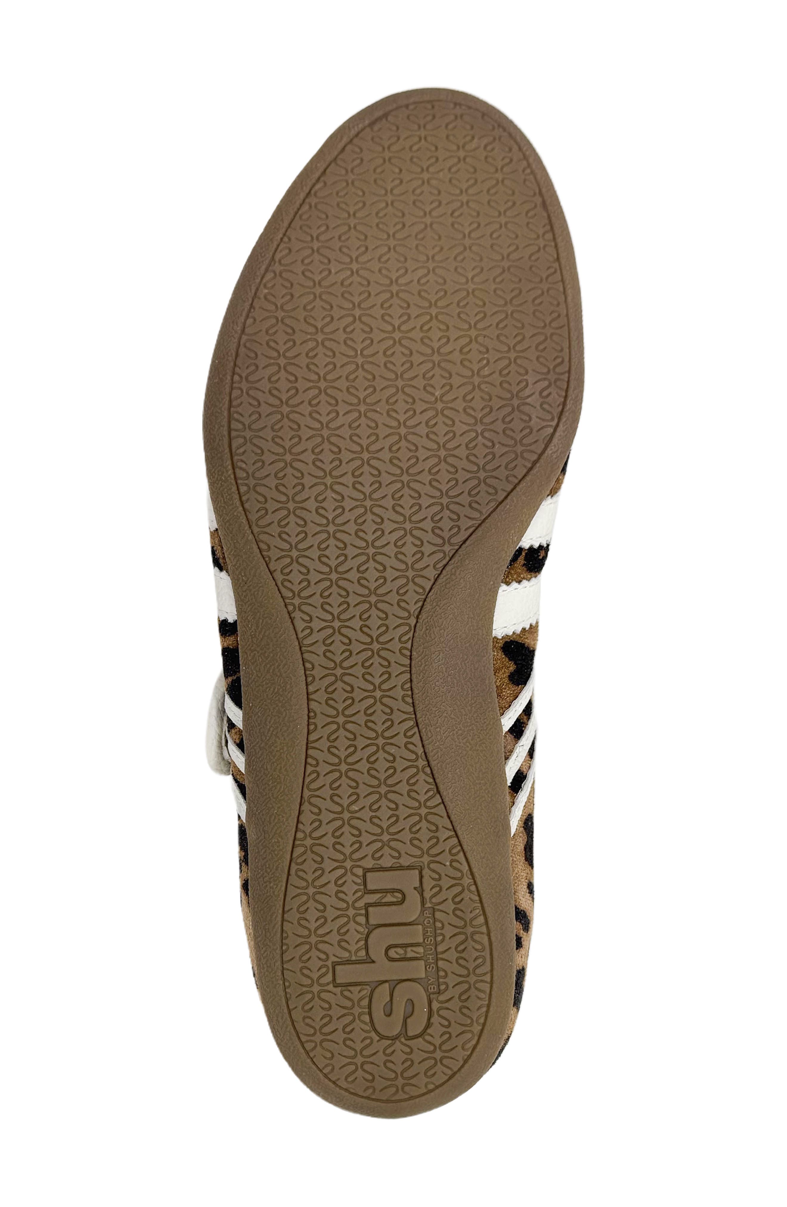 Peyton Faux Leather Mary Jane Sneaker, Alternate, color, LEOPARD