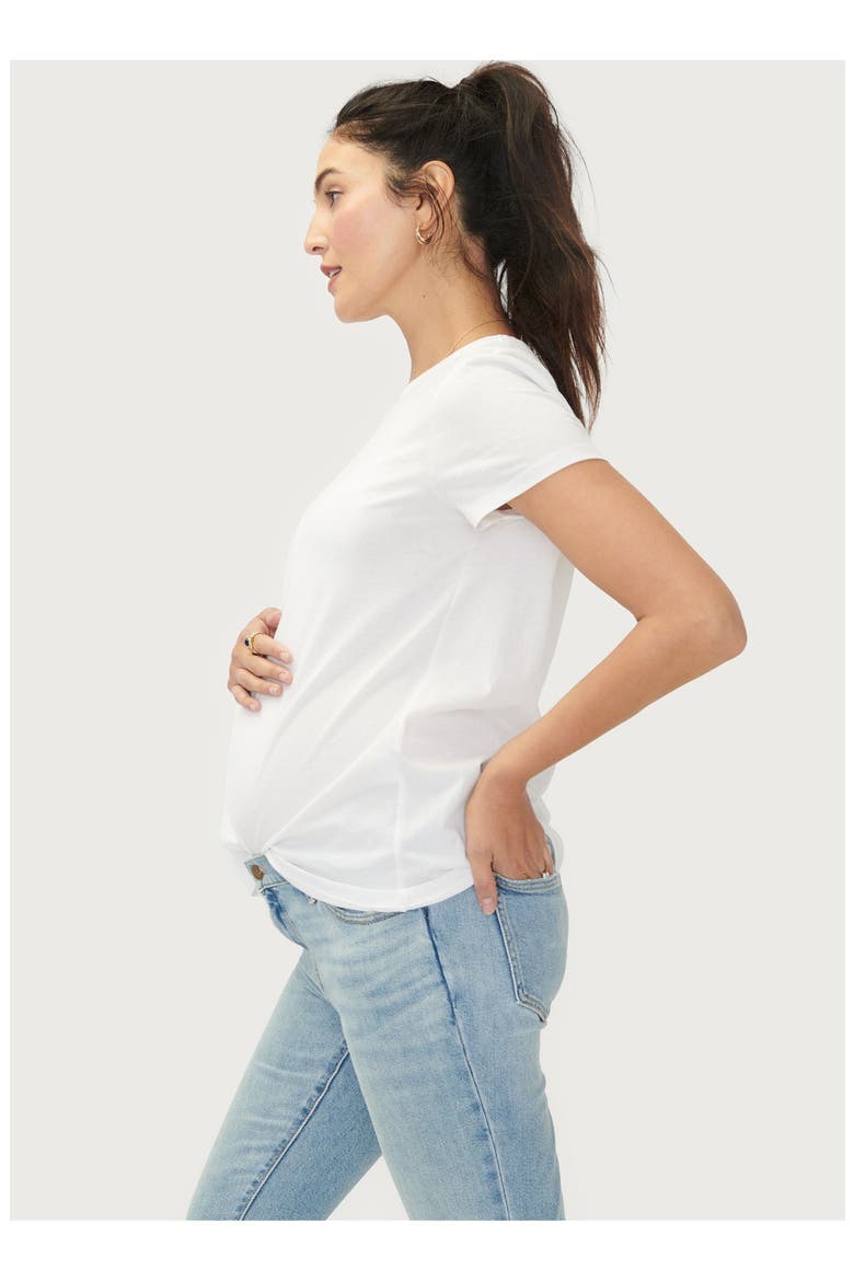 The Basic Crew Tee 2-Pack, Main, color, White-Black