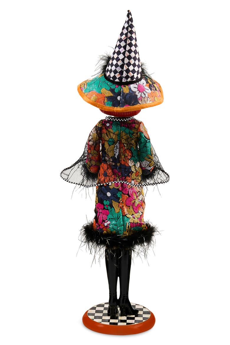 Glamoura Fabric Witch Halloween Decoration, Alternate, color, MULTI