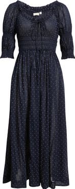 DÔEN Ischia Convertible Organic Cotton Maxi Dress