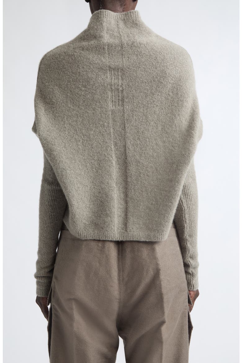 Crater Cashmere Blend Sweater, Alternate, color, DUST