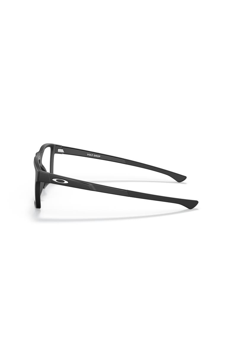54mm Square optical glasses, Alternate, color, Black