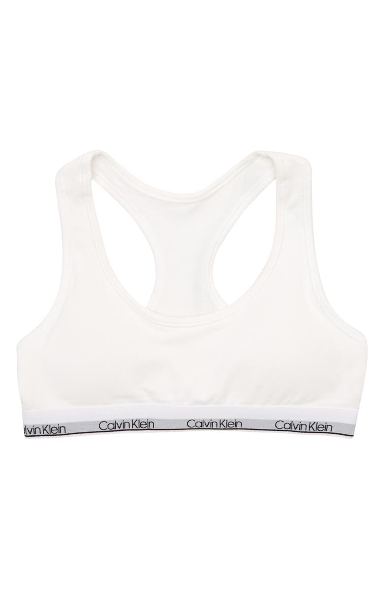Calvin Klein Kids' Racerback Bralette, Main, color, 