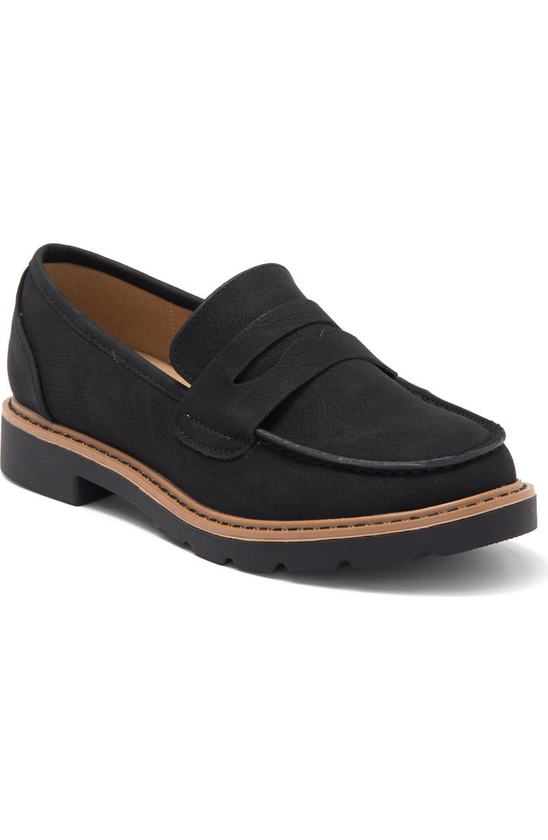 Taryn Rose Penny Loafer, Main, color,