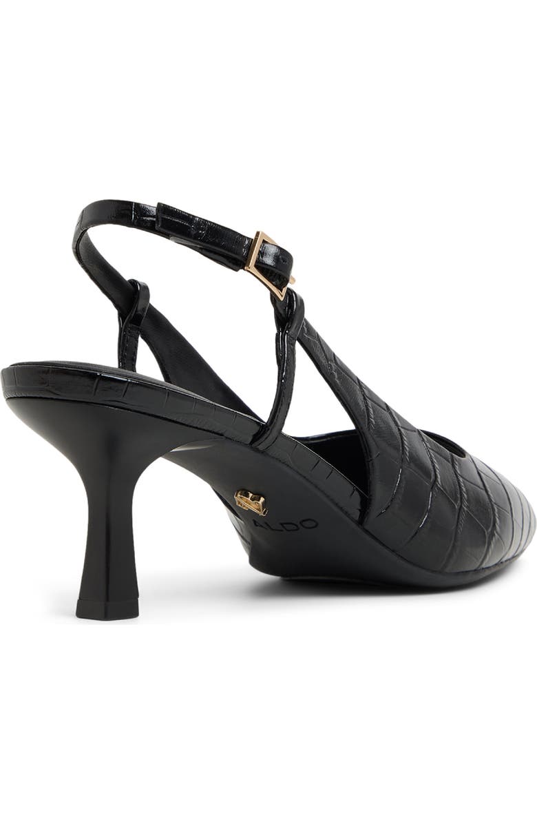 ALDO Adan Pointed Toe Slingback Pump, Alternate, color, Black