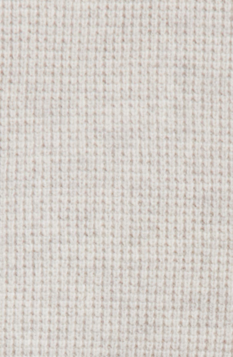 Malbon Golf Gauge Long Sleeve Wool Polo, Alternate, color, Ivory