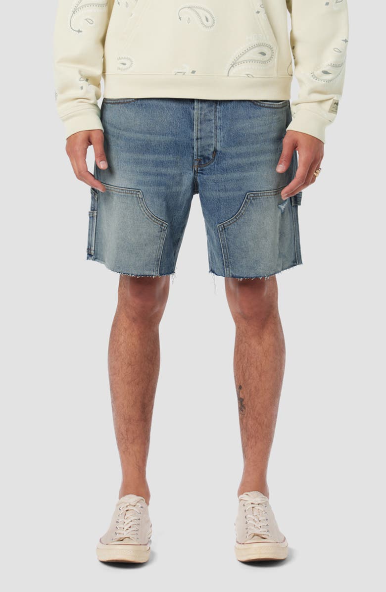 Hudson Jeans Denim Carpenter Shorts, Main, color, 