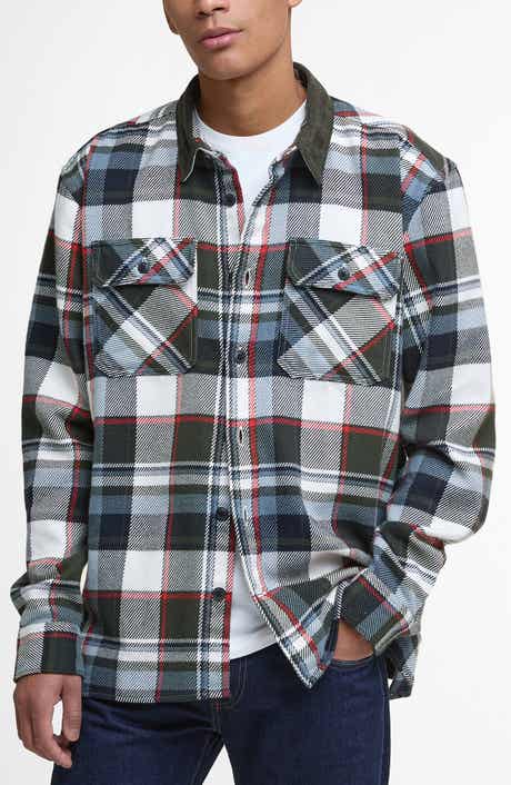 Grasmoor Plaid Heavyweight Cotton Twill Button-Up Shirt