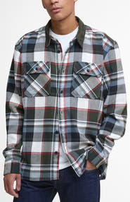 Barbour Grasmoor Plaid Heavyweight Cotton Twill Button-Up Shirt