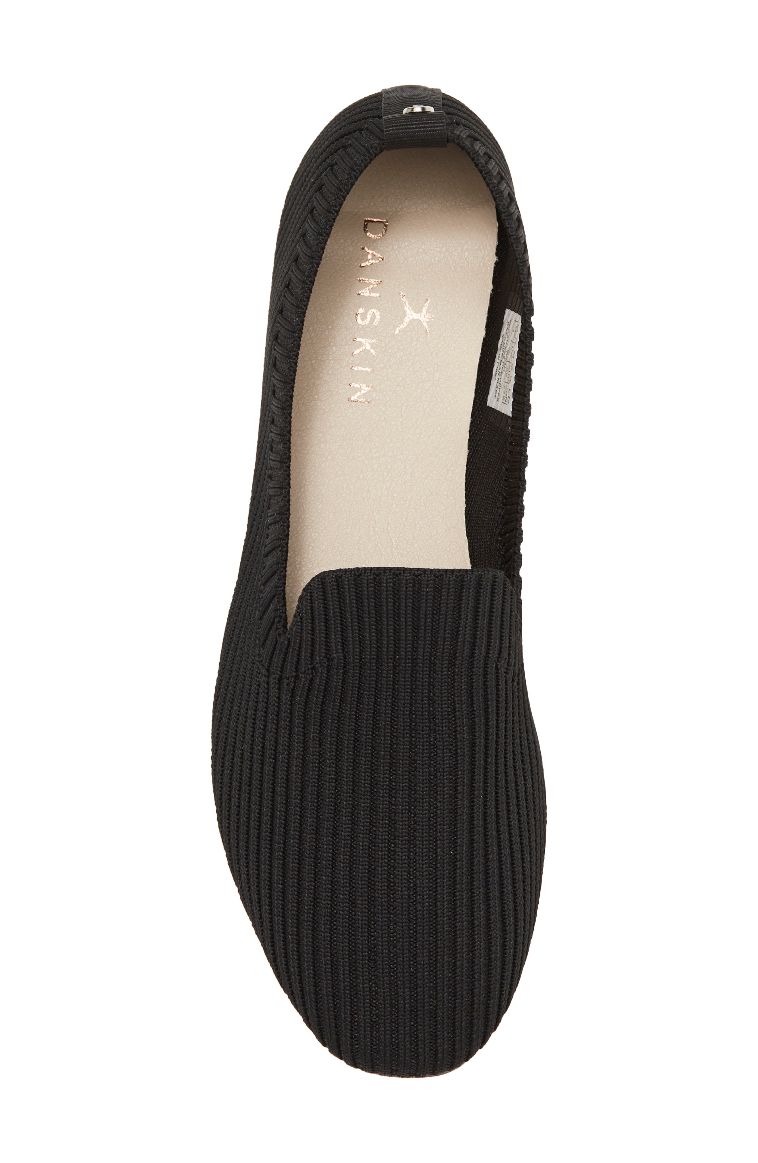 Danskin Ribbed Smoking Loafer, Alternate, color, 